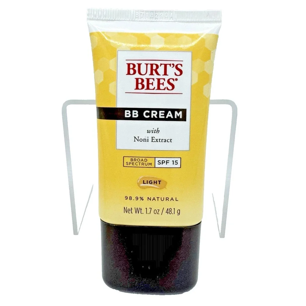 Burt's Bees BB Cream Light 1.7oz Tinted Moisturizer SPF 15 Anti Aging NOS